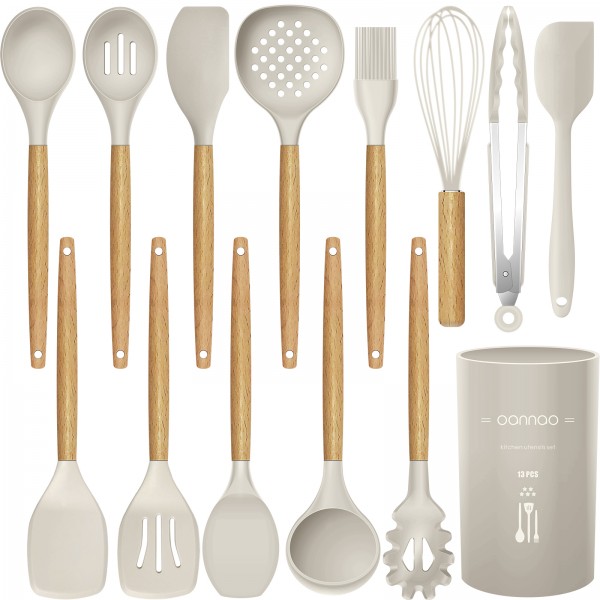 oannao silicone utensils